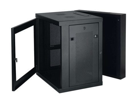 Eaton Tripp Lite Series 12U Wall Mount Rack Enclosure Server Cabinet Hinged Swinging Acrylic Window - Stojak szafa - do montażu 