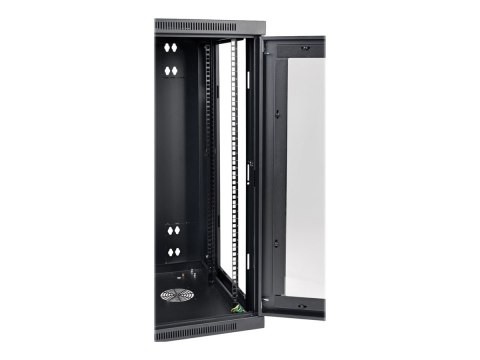 Eaton Tripp Lite Series 18U Wall Mount Rack Enclosure Server Cabinet w Hinged Acrylic Window - Stojak szafa - do montażu na ścia