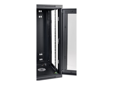 Eaton Tripp Lite Series 18U Wall Mount Rack Enclosure Server Cabinet w Hinged Acrylic Window - Stojak szafa - do montażu na ścia