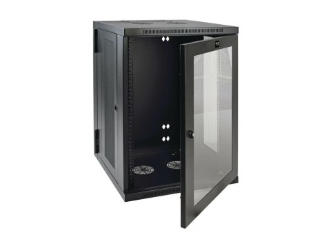 Eaton Tripp Lite Series 18U Wall Mount Rack Enclosure Server Cabinet w Hinged Acrylic Window - Stojak szafa - do montażu na ścia