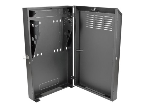 Eaton Tripp Lite Series 2U Wall Mount Low Profile Rack Enclosure Cabinet 36" Deep - Stojak szafa - do montażu na ścianie - czarn