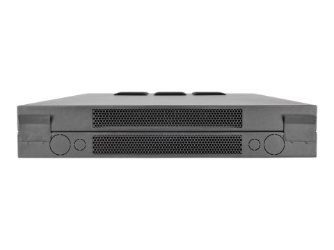 Eaton Tripp Lite Series 2U Wall Mount Low Profile Rack Enclosure Cabinet 36" Deep - Stojak szafa - do montażu na ścianie - czarn