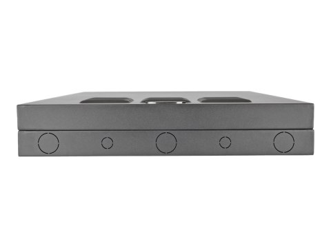 Eaton Tripp Lite Series 2U Wall Mount Low Profile Rack Enclosure Cabinet 36" Deep - Stojak szafa - do montażu na ścianie - czarn