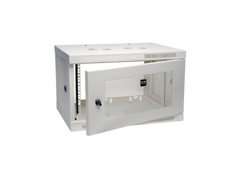 Eaton Tripp Lite Series 6U Wall Mount Rack Enclosure Server Cabinet Wallmount Doors Sides White - Stojak szafa - do montażu na ś