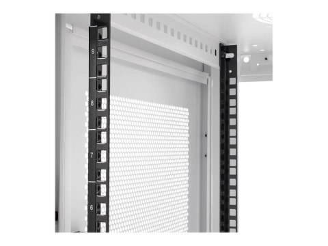 Eaton Tripp Lite Series Wallmount Rack Enclosure Cabinet 9U Switch Depth Deep White - Obudowa szafy rack - do montażu na ścianie
