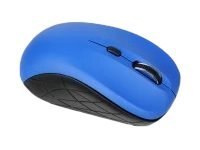 IBOX Rosella - Mysz - prawo i leworęczna - optyczna - 3 przyciski - bezprzewodowa - 2.4 GHz - odbiornik bezprzewodowy USB - nieb