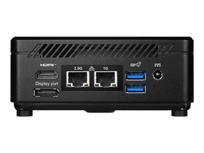 MSI Cubi 5 12M 002EU - Mini PC Core i5 1235U / do 4.4 GHz - RAM 8 GB - SSD 512 GB - NVMe - Grafika Intel Iris Xe - IEEE 802.11ax