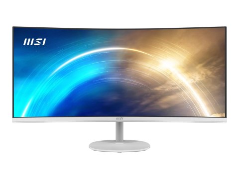 MSI PRO MP341CQW - Monitor LCD - zaokrąglony - 34" - 3440 x 1440 UWQHD @ 100 Hz - VA - 300 cd/m² - 3000:1 - 1 ms - 2xHDMI, Displ