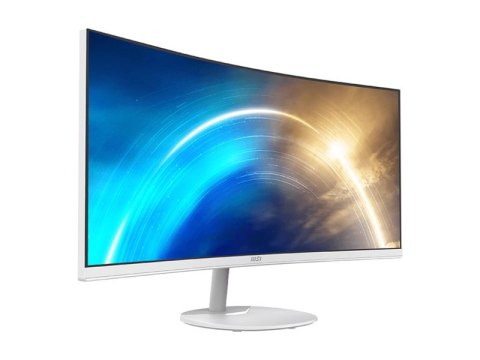 MSI PRO MP341CQW - Monitor LCD - zaokrąglony - 34" - 3440 x 1440 UWQHD @ 100 Hz - VA - 300 cd/m² - 3000:1 - 1 ms - 2xHDMI, Displ