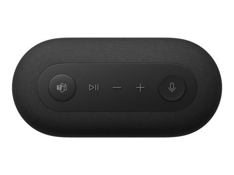 Microsoft Audio Dock - Zestaw głośnomówiący / stacja dokująca - przewodowa - USB-C - czarny mat - Certyfikat Microsoft Teams