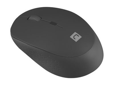 Natec Harrier 2 - Mysz - optyczna - 4 przyciski - bezprzewodowa - Bluetooth 5.1, 2.4 GHz - czarny