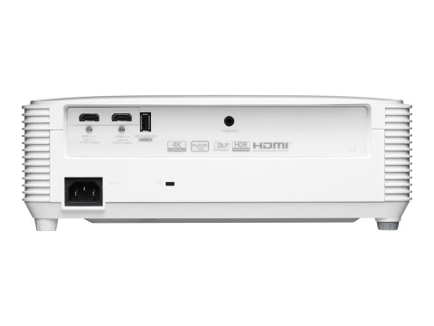 Optoma EH401 - Projektor DLP - przenośny - 3D - 4000 lumeny - Full HD (1920 x 1080) - 16:9 - 1080p - biały