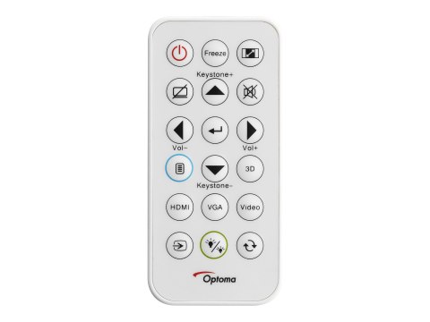 Optoma EH401 - Projektor DLP - przenośny - 3D - 4000 lumeny - Full HD (1920 x 1080) - 16:9 - 1080p - biały