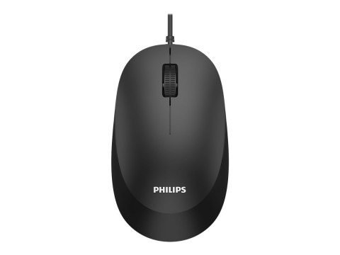 Philips 2000 Series SPK7207BL - Mysz - ergonomiczna - prawo i leworęczna - optyczna - 3 przyciski - przewodowa - USB 2.0
