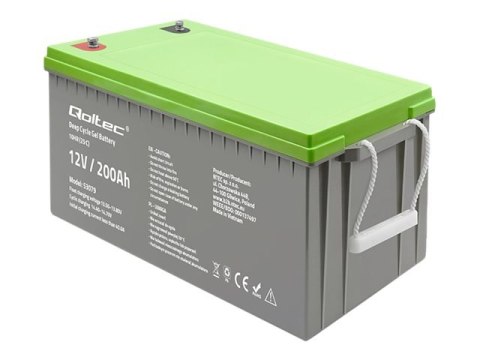 Qoltec - Bateria - żel - 200 mAh