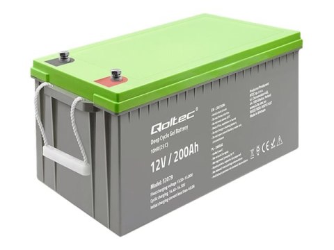 Qoltec - Bateria - żel - 200 mAh