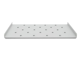 Qoltec - Półka montowana w obudowie - szary - 19"