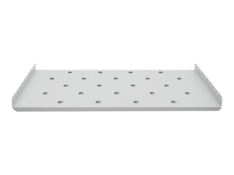 Qoltec - Półka montowana w obudowie - szary - 19"