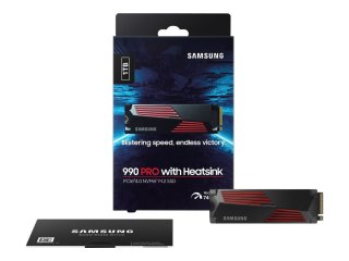 Samsung 990 PRO MZ-V9P1T0CW - SSD - zaszyfrowany - 1 TB - wewnętrzny - M.2 2280 - PCIe 4.0 x4 (NVMe) - 256 bitów AES - TCG Opal 