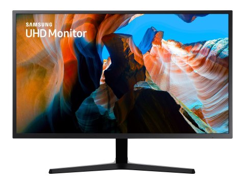 Samsung U32J590UQP - UJ59 Series - monitor LED - 32" (31.5" widoczny) - 3840 x 2160 4K @ 60 Hz - VA - 270 cd/m² - 3000:1 - 4 ms 