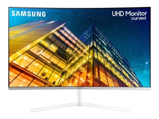 Samsung U32R591CWP - UR59C Series - monitor LED - zaokrąglony - 32" (31.5" widoczny) - 3840 x 2160 4K @ 60 Hz - VA - 250 cd/m² -