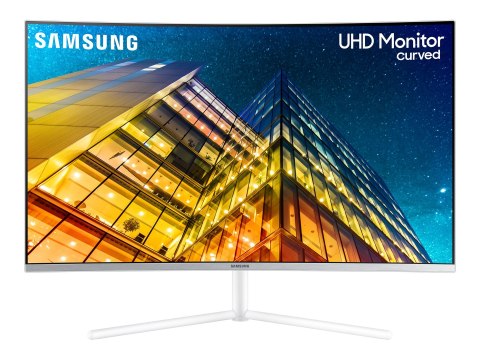 Samsung U32R591CWP - UR59C Series - monitor LED - zaokrąglony - 32" (31.5" widoczny) - 3840 x 2160 4K @ 60 Hz - VA - 250 cd/m² -