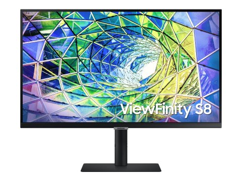 Samsung ViewFinity S8 S27A800UJP - S80UA Series - monitor LED - 27" - 3840 x 2160 4K @ 60 Hz - IPS - 300 cd/m² - 1000:1 - HDR10 
