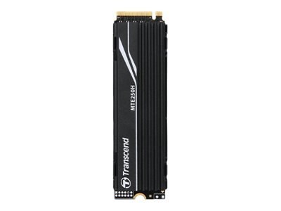 Transcend MTE250H - SSD - 4 TB - wewnętrzny - M.2 2280 (dwustronna) - PCIe 4.0 x4 (NVMe) - radiator zintegrowany