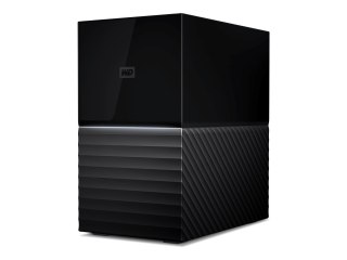 WD My Book Duo WDBFBE0440JBK - Dysk twardy - zaszyfrowany - 44 TB - zewnętrzny (komputer stacjonarny) - USB 3.2 Gen 1 - 256 bitó