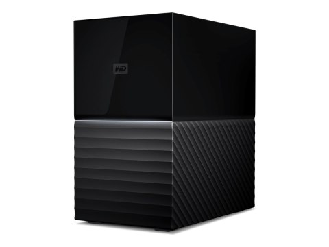 WD My Book Duo WDBFBE0440JBK - Dysk twardy - zaszyfrowany - 44 TB - zewnętrzny (komputer stacjonarny) - USB 3.2 Gen 1 - 256 bitó