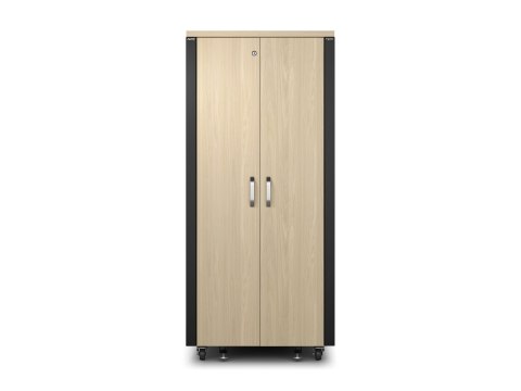 APC NetShelter - Stojak - dźwiękoszczelny - AC 230 V - klon - 32U - 19"