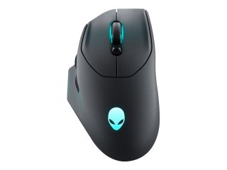 Alienware AW620M - Mysz - praworęczna - optyczna - 7 przyciski - przewodowa, bezprzewodowa - USB, 2.4 GHz - Ciemna Strona Księży