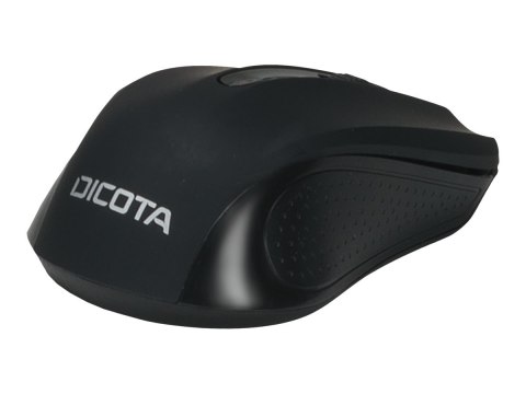 DICOTA Comfort - Mysz - optyczna - bezprzewodowa - odbiornik bezprzewodowy USB - czarny