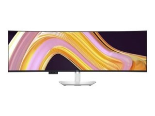 Dell UltraSharp U4924DW - Monitor LED - zaokrąglony - 49" - 5120 x 1440 5K Dual QHD @ 60 Hz - IPS Black - 350 cd/m² - 2000:1 - 5
