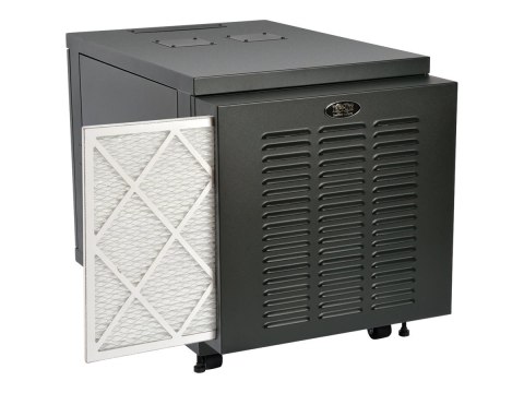Eaton Tripp Lite Series 12U Industrial Rack Floor Enclosure Server Cabinet Doors & Sides - Stojak szafa - czarny - 12U - 19"