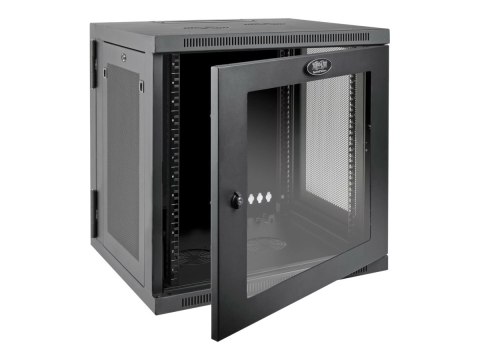 Eaton Tripp Lite Series 12U Wall Mount Rack Enclosure Server Cabinet Hinged Deep Acrylic Window - Stojak szafa - do montażu na ś