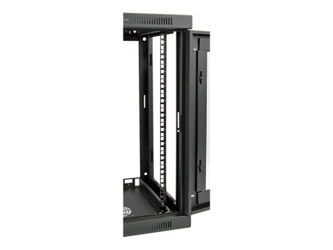 Eaton Tripp Lite Series 12U Wall Mount Rack Enclosure Server Cabinet w/ Glass Front Door - Stojak szafa - do montażu na ścianie 