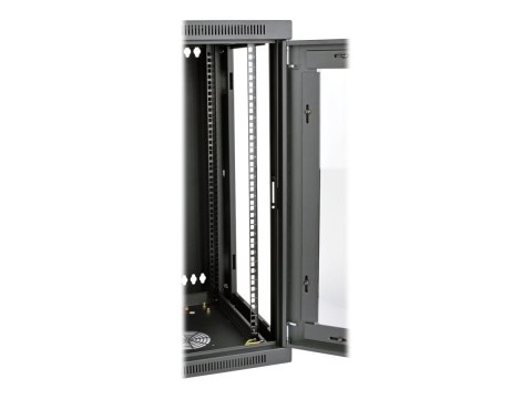 Eaton Tripp Lite Series 15U Wall Mount Rack Enclosure Server Cabinet w Hinged Acrylic Window - Stojak szafa - do montażu na ścia