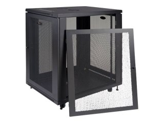 Eaton Tripp Lite Series 18U Rack Enclosure Server Cabinet 33" Deep w/ Doors & Sides - Stojak szafa - czarny - 18U - 19"