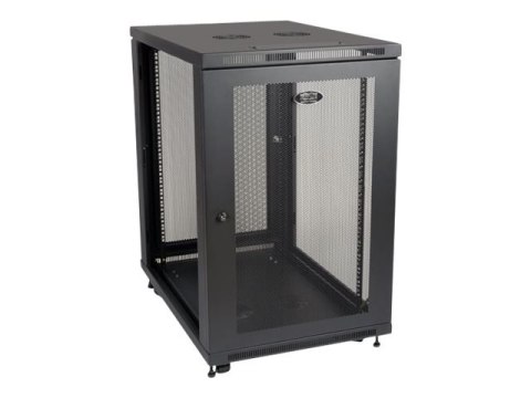 Eaton Tripp Lite Series 18U Rack Enclosure Server Cabinet 33" Deep w/ Doors & Sides - Stojak szafa - czarny - 18U - 19"