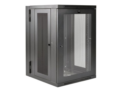 Eaton Tripp Lite Series 18U Wall Mount Rack Enclosure Server Cabinet Deep Acrylic Window - Stojak szafa - do montażu na ścianie 