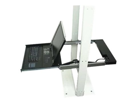 Eaton Tripp Lite Series 2 Post Console KVM Rackmount Kit, B020,B021,B040, B070 Consoles - Zestaw montażowy do stojaka - czarny p
