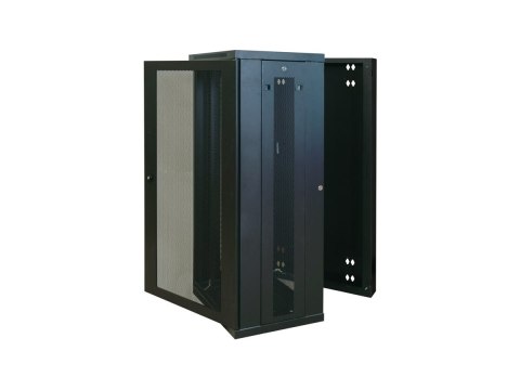 Eaton Tripp Lite Series 26U Wall Mount Rack Enclosure Server Cabinet Hinged w/ Door & Sides - Stojak szafa - do montażu na ścian
