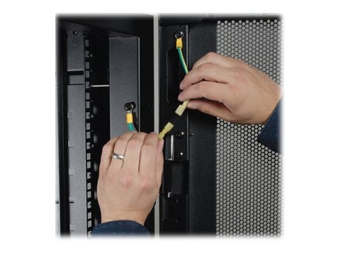 Eaton Tripp Lite Series 42U Rack Enclosure Server Cabinet 30" Wide w/ 6ft Cable Manager - Stojak szafa - czarny - 42U - 19" - z 