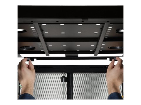 Eaton Tripp Lite Series 42U Rack Enclosure Server Cabinet Co-Location w/ Doors & Sides - Stojak szafa - czarny - 42U