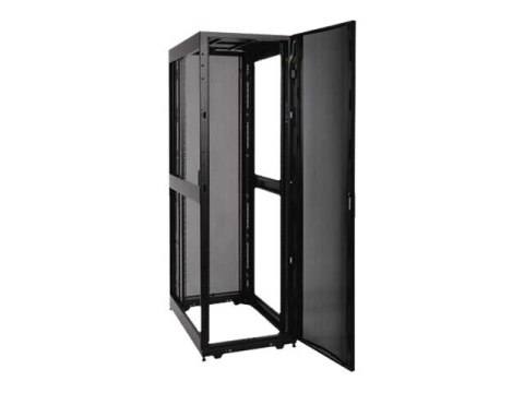 Eaton Tripp Lite Series 42U Rack Enclosure Server Cabinet Door & Sides w/Acrylic Window - Stojak szafa - czarny - 42U - z drzwi 