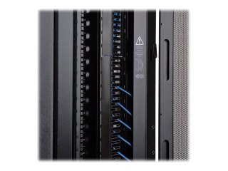 Eaton Tripp Lite Series 42U Rack Enclosure Server Cabinet Industrial - Stojak szafa - czarny - 42U - 19"