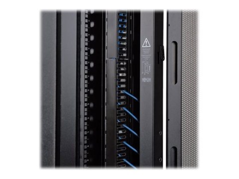 Eaton Tripp Lite Series 42U Rack Enclosure Server Cabinet Industrial - Stojak szafa - czarny - 42U - 19"