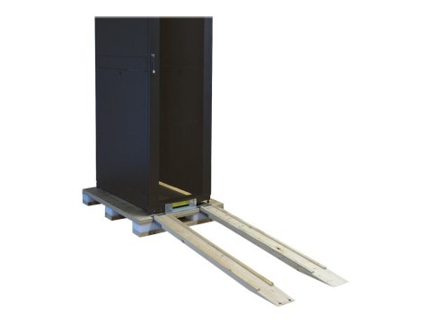 Eaton Tripp Lite Series 42U Rack Enclosure Server Cabinet Shock Pallet w/ Doors & Sides - Stojak szafa - czarny - 42U - 19" - z 