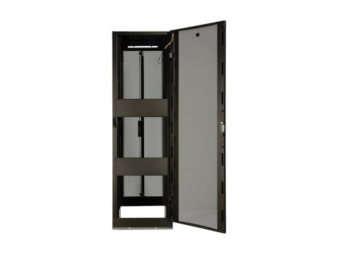 Eaton Tripp Lite Series 42U Rack Enclosure Server Cabinet w/ Doors & Sides Seismic - Stojak szafa - czarny - 42U - 19"